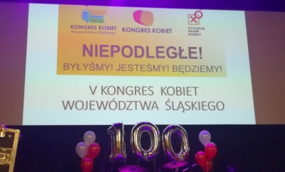 V Kongres Kobiet Woj. Śląskiego z Małgorzatą Ochęduszko-Ludwik